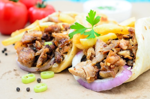 Fresh shawarma